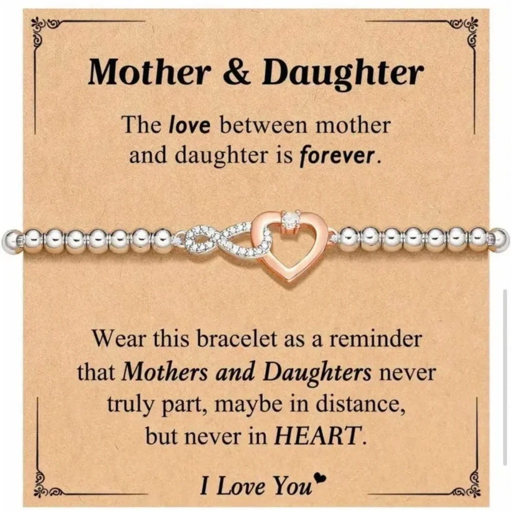 NWT “Mother &‎ Daughter” beautiful bracelet